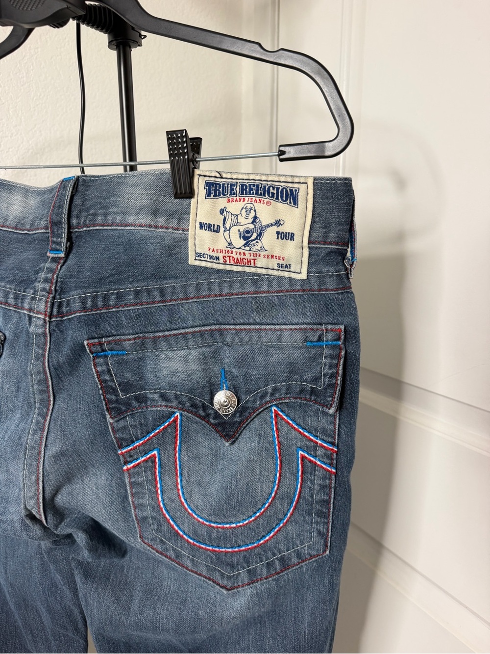 True Religion Men’s World Tour Straight Jeans Size 36